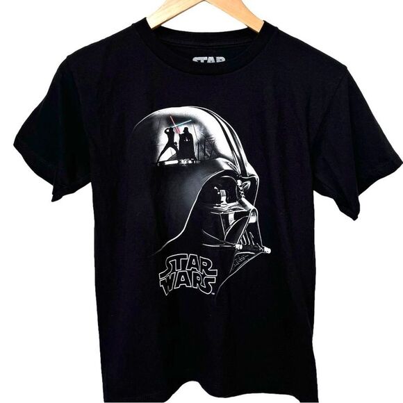 Star Wars Darth Vader Black Crewneck Short Sleeve Cotton Graphic Tee. Small. - Picture 1 of 11